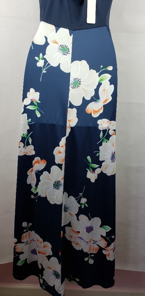Sling Floral Maxi Dress Summer Long Beach Small - Picture 8 of 8